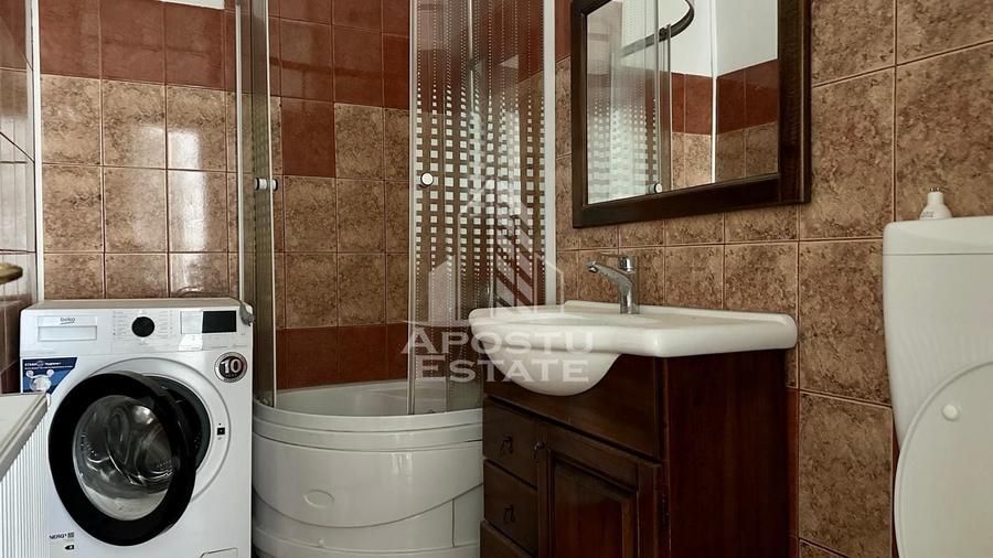 Apartament cu 2 camere decomandat, mobilat în Elisabetin