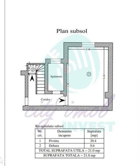 Apartament cu 3 camere în Muncii
