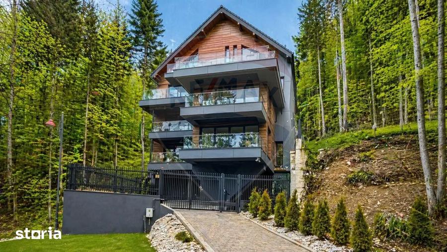 Apartament parter cu 3 camere, curte proprie in inima padurii - Sinaia - 1