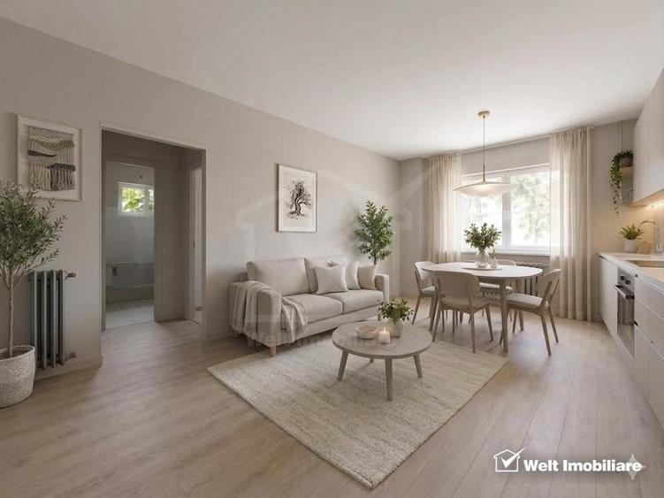 Apartament cu 3 camere decomandat în Mărăști — fotografia 1