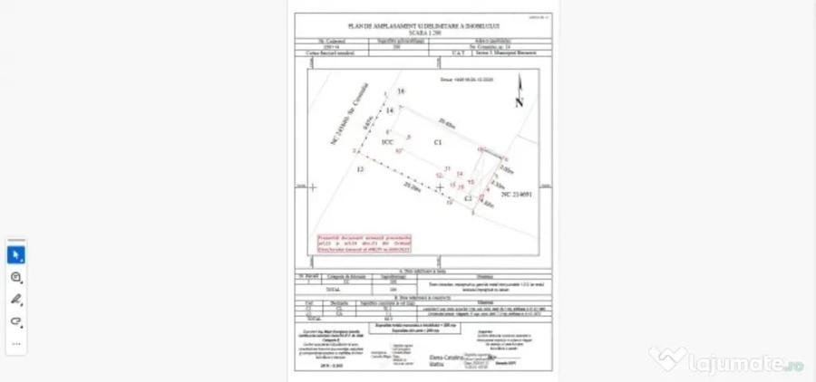 Casă cu 3 camere cu Teren 200 Mp în 23 August (Cațelul)