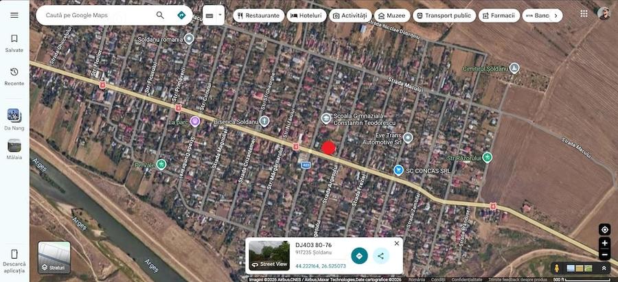 Casă cu Teren 624 Mp în Șoldanu
