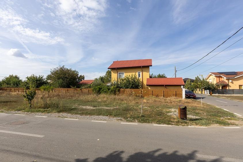 Teren Construcții intravilan de 500 mp, în Balotești