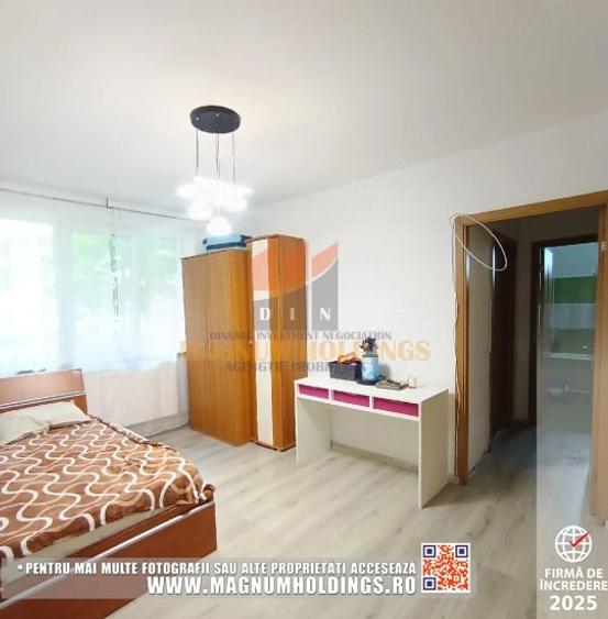 Apartament cu 2 camere semidecomandat, mobilat în Mărășești