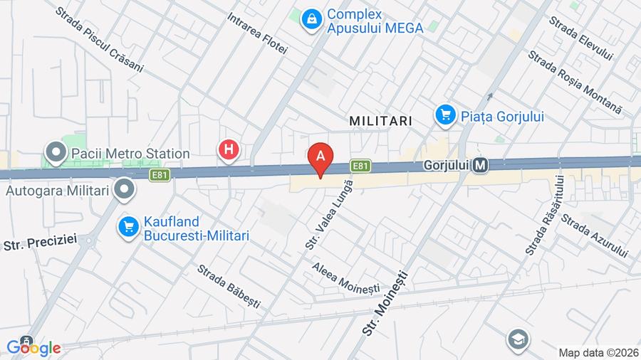 Apartament cu 3 camere decomandat, mobilat în Gorjului