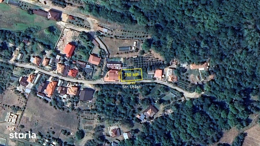 Teren de 350 mp, în Vlădești