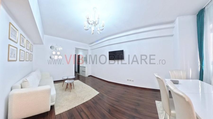 Apartament cu 2 camere semidecomandat, mobilat în Decebal