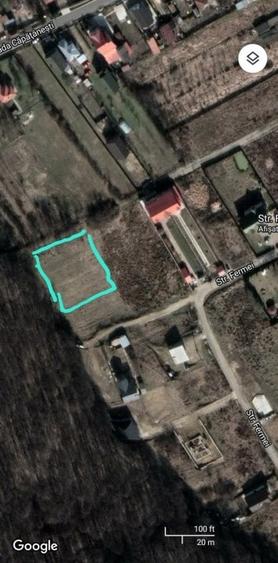 Teren Construcții intravilan de 1000 mp, în Bascov