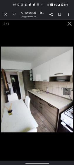 Apartament cu 3 camere decomandat, mobilat în Dristor