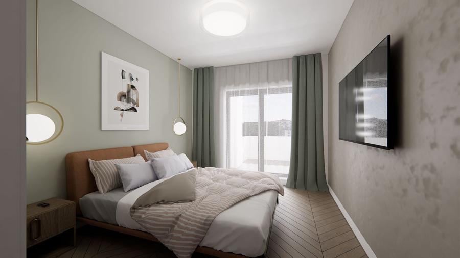 Apartament cu 3 camere în Apărătorii Patriei