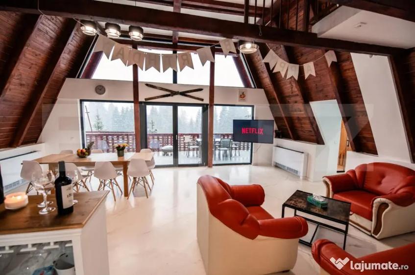 Cabana A-Frame, 195 mp, teren 600 mp, zona Belis - 10