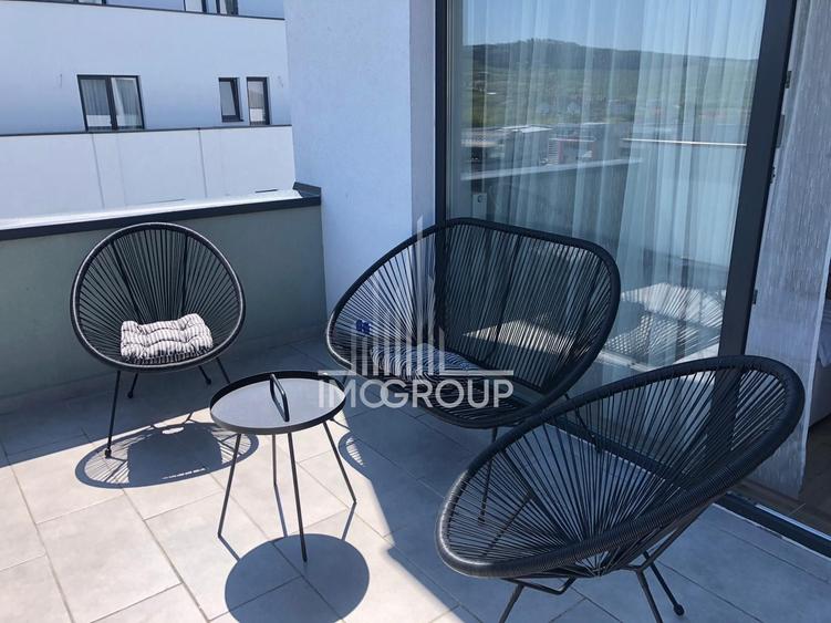 Apartament cu 2 camere semidecomandat, mobilat în Europa