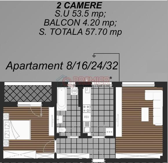 Reducere 8.250 Euro + TVA - 2 camere - acte gata - Metalurgiei - - 6