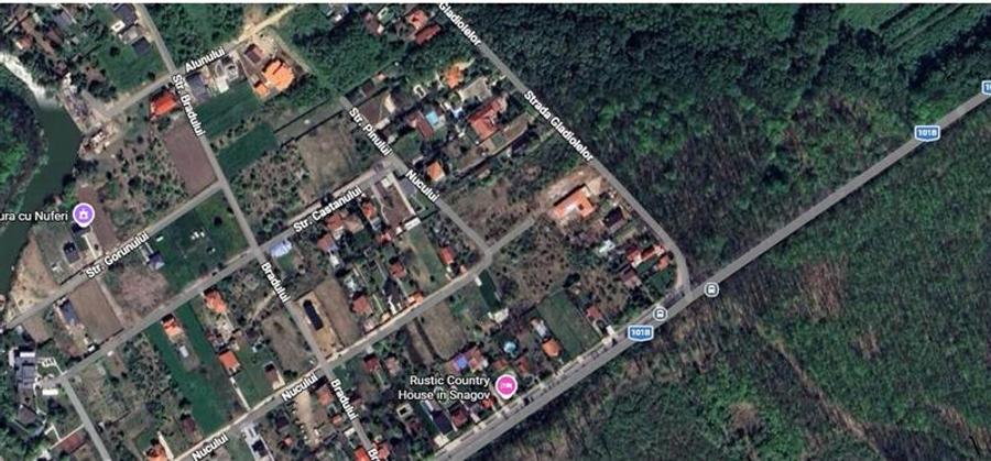 Teren Construcții intravilan de 981 mp, în Snagov