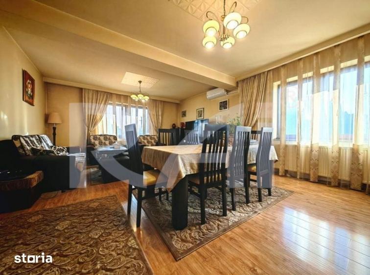 Apartament cu 8 camere, mobilat în Central