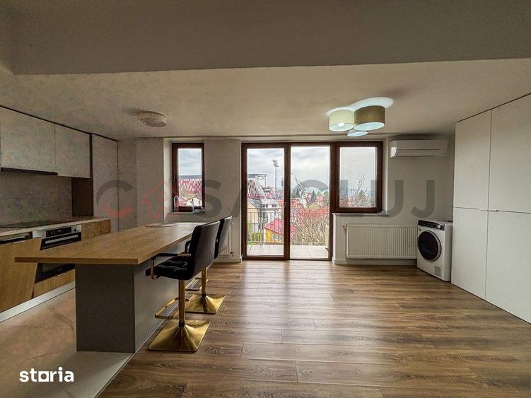 Apartament cu 2 camere, mobilat în Gruia