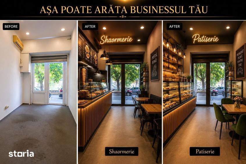 Spațiu comercial, de 22.76 mp, în Vatra Luminoasă