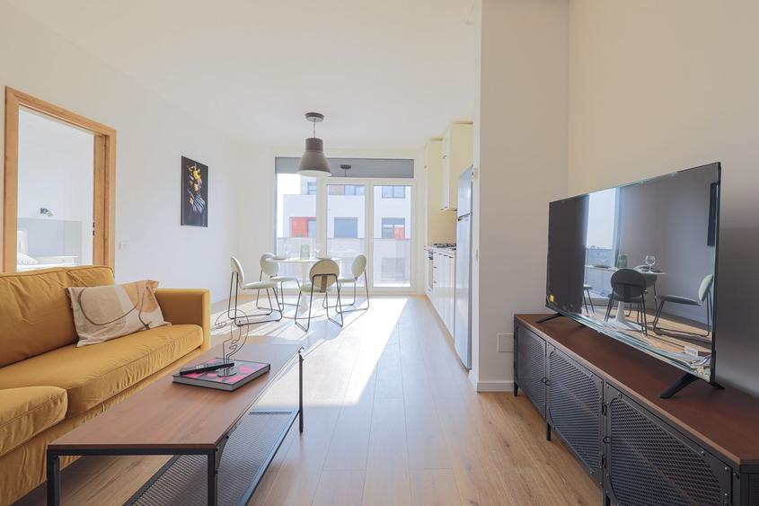 Apartament cu 2 camere decomandat, mobilat în UTA