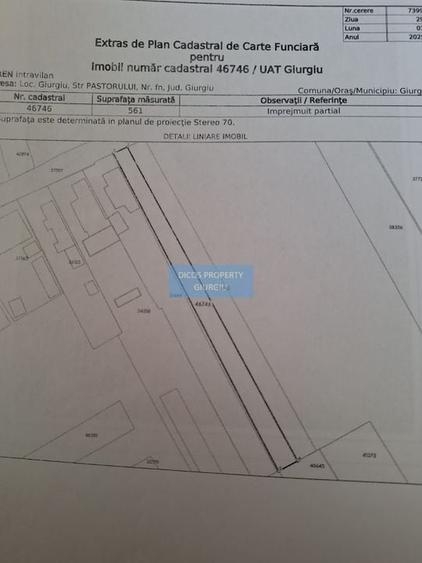Teren agricol intravilan de 1161 mp, în Nord-Vest