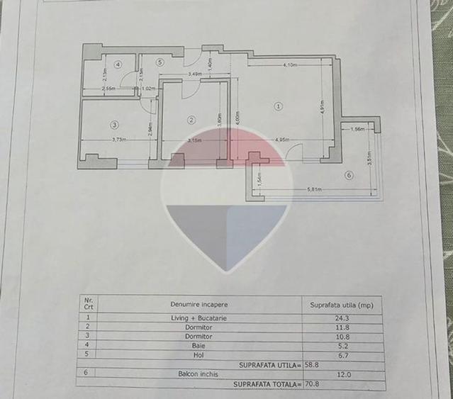 Apartament 3 camere Militari Residence, Ilie Petre - 10