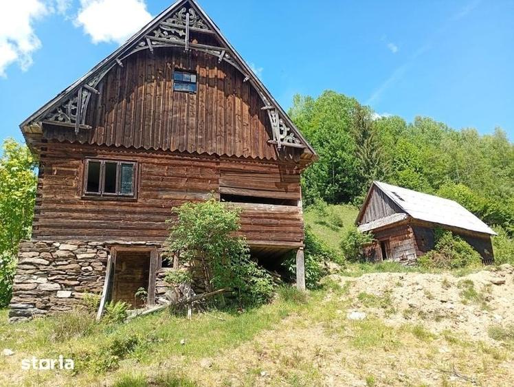 Casă cu 3 camere cu Teren 22000 Mp în Albac