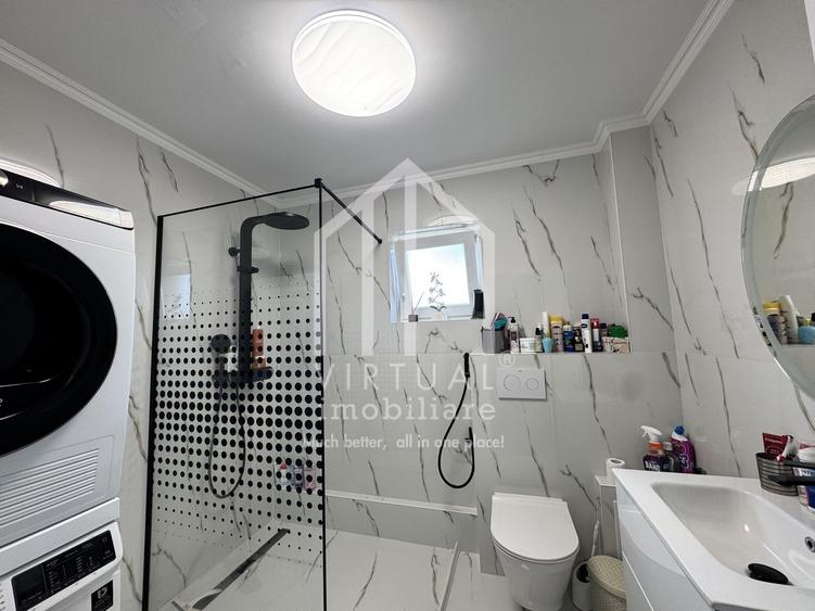 Apartamet cu 3 camere, 61mp utili+2 balcoane, etaj 3, mobilat Selimbar - 5