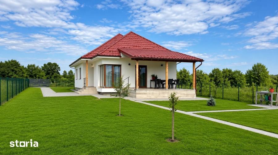 Casă cu 4 camere cu Teren 1200 Mp în Dumbrăvița