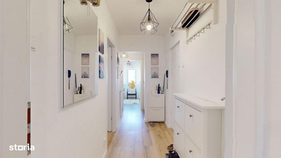 Apartament cu 3 camere decomandat, mobilat în Doamna Ghica