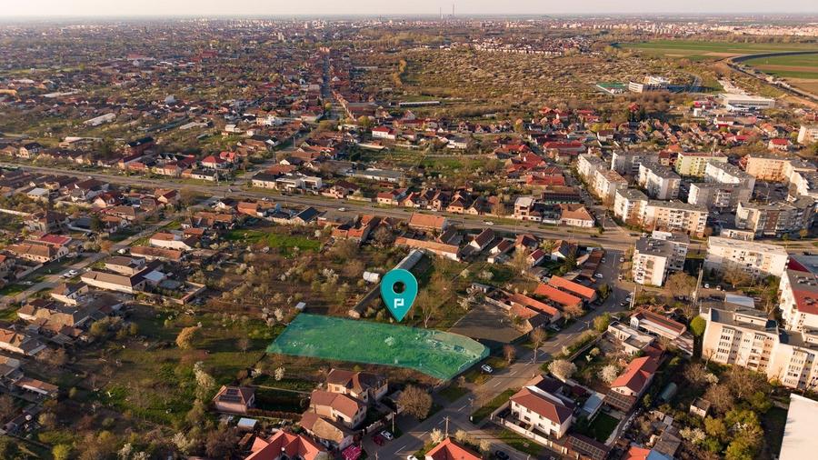 Teren Construcții intravilan de 1811 mp, în Aradul Nou