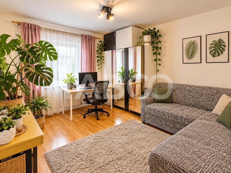 Apartament cu 3 camere decomandat, mobilat în Mărăști
