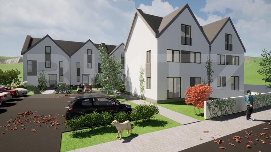 Casa tip duplex 4 camere 130mp utili, complex rezidential no - 7