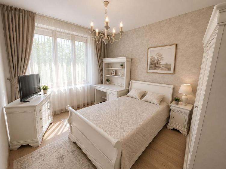 Apartament cu 3 camere decomandat, mobilat în Central
