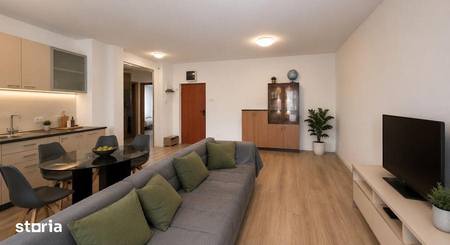 Apartament cu 2 camere semidecomandat în Gruia
