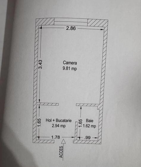Garsonieră în Lipovei