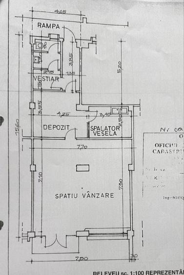 Spațiu comercial, de 102 mp, în Inel II