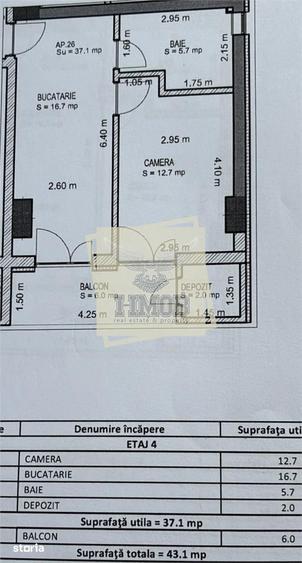 Apartament cu 2 camere în Șelimbăr