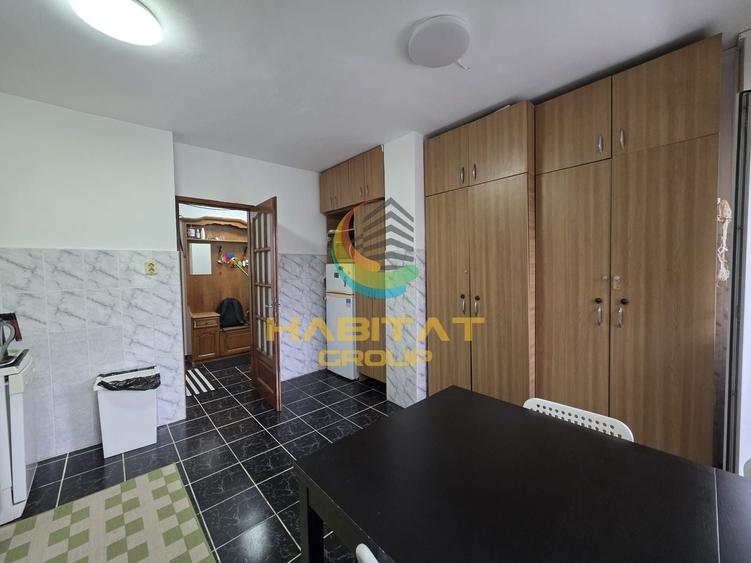 Apartament cu 3 camere semidecomandat, mobilat în Aviației