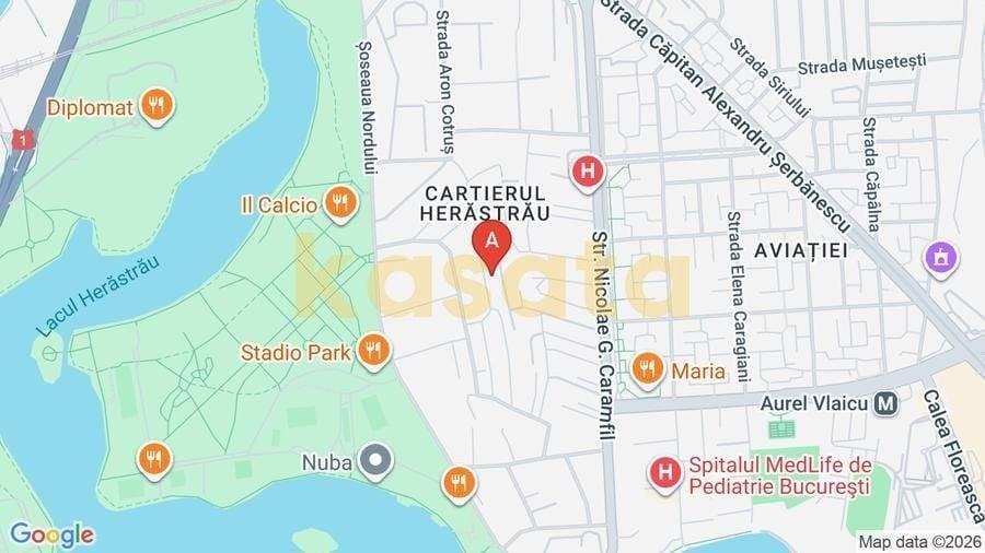 Garsonieră nedecomandată, mobilată în Herăstrău