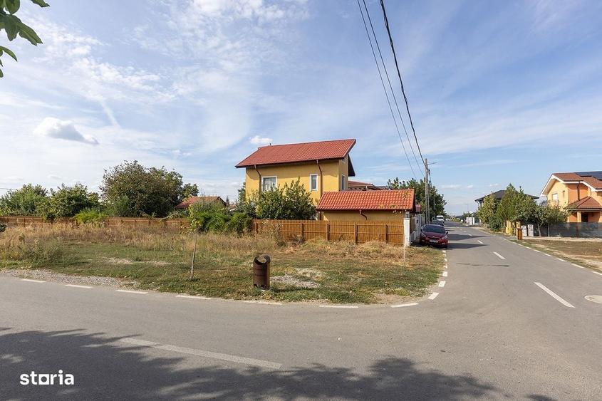 Teren Balotesti 500 mp, str. Florilor, cu utilitati, drum asfaltat - 3
