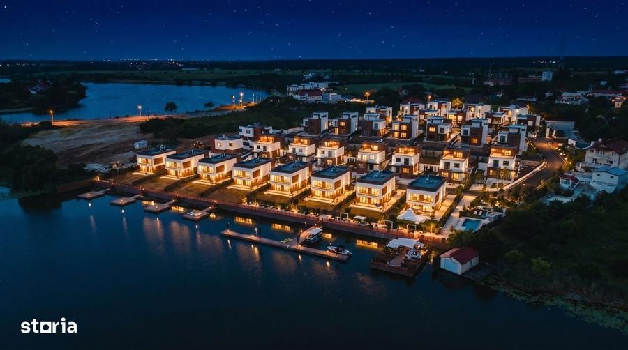 Inchiriere Vila de Lux Marina Snagov - 4 Camere, Piscina & Ponton Lac - 5