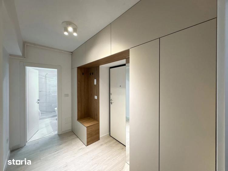 Apartament cu 2 camere semidecomandat, mobilat în Pipera