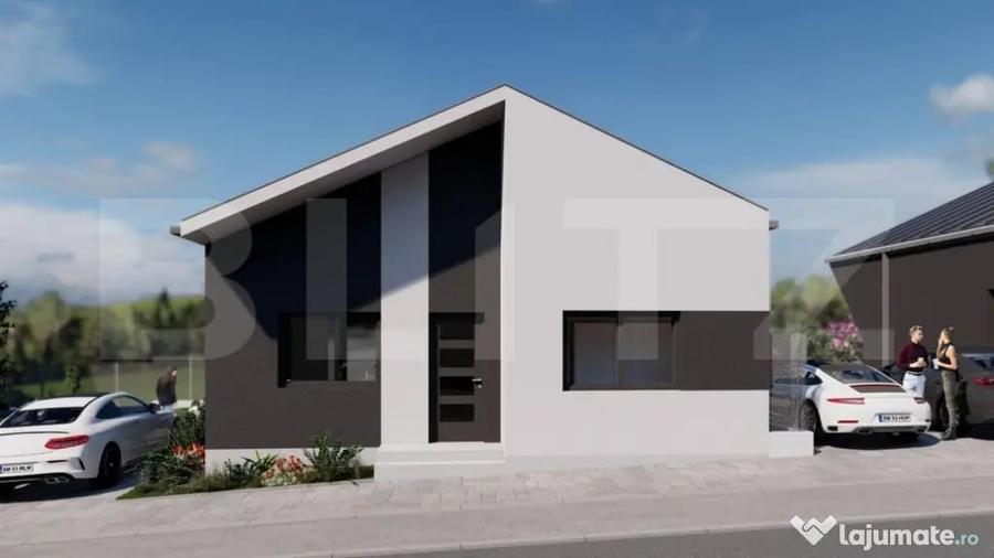 Casă cu 3 camere cu Teren 500 Mp în Viile Satu Mare