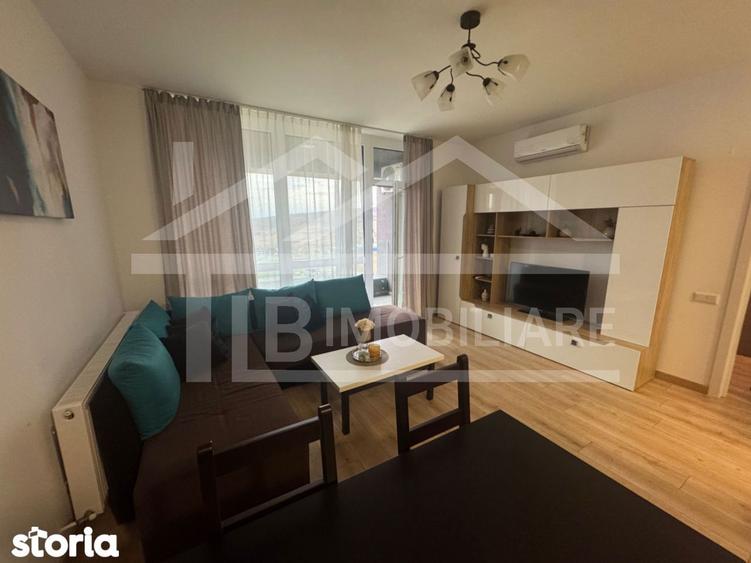 Apartament cu 2 camere, mobilat în Central