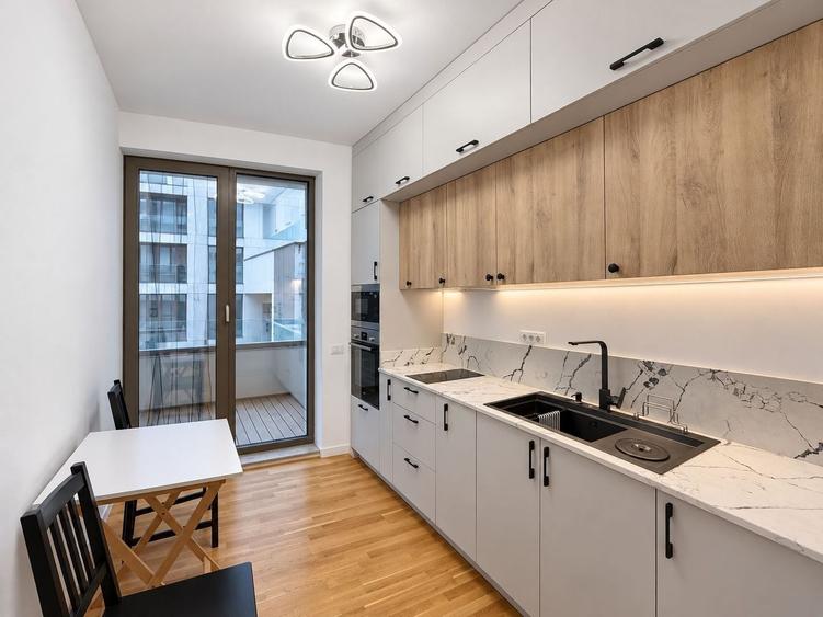 Apartament cu 2 camere decomandat, mobilat în Herăstrău