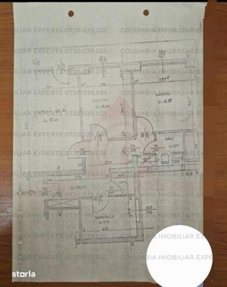 Apartament cu 3 camere decomandat în Brâncoveanu