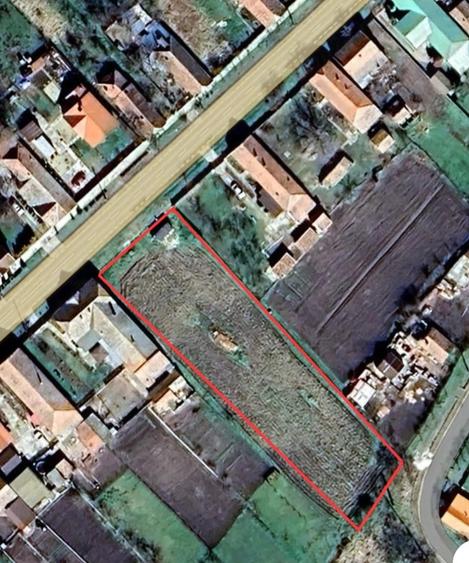 Teren de 3084 mp, în Pustiniș