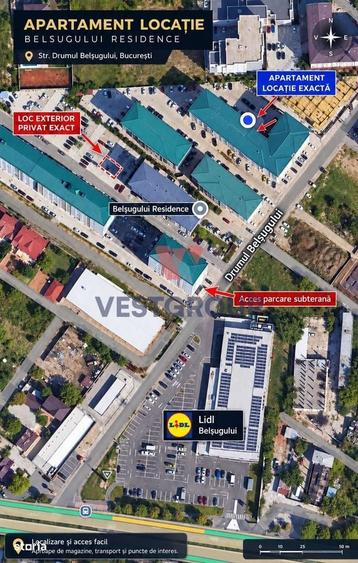 Apartament cu 2 camere decomandat în Militari