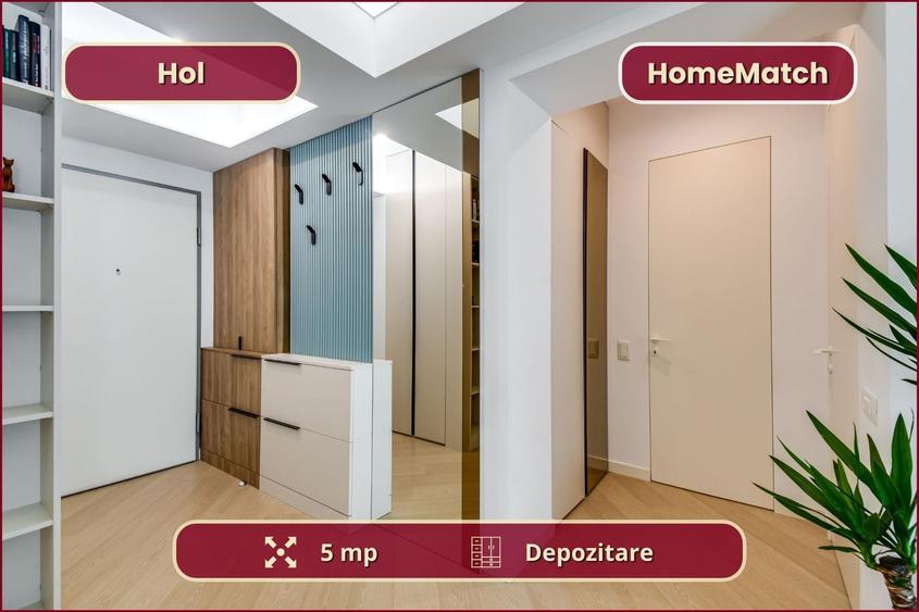 Apartament cu 2 camere semidecomandat, mobilat în Pipera