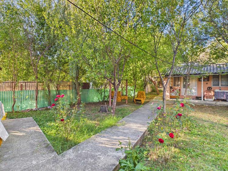 Casă individuală cu 2 camere cu Teren 1270 Mp în Cozieni