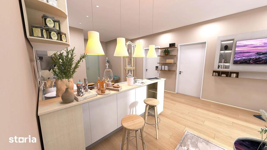 Apartament cu 2 camere în Burdea
